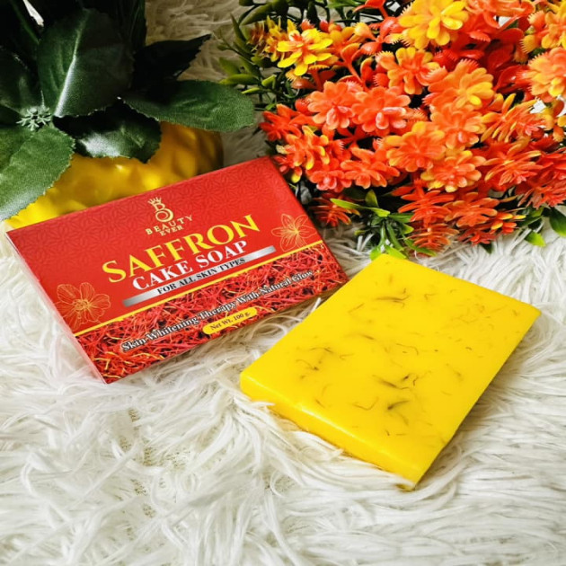 Beauty Ever Saffron Cake Soap