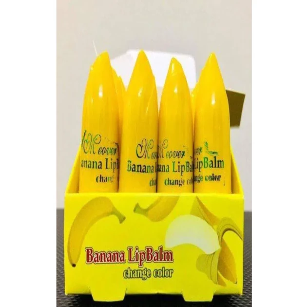 Banana Lipbalm Moisturizer Lipstick With Vitamin E