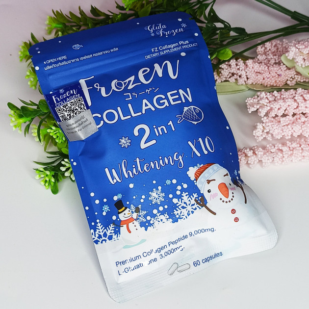 Frozen Collagen 2 in 1 Whitening Supplement 60 Caps